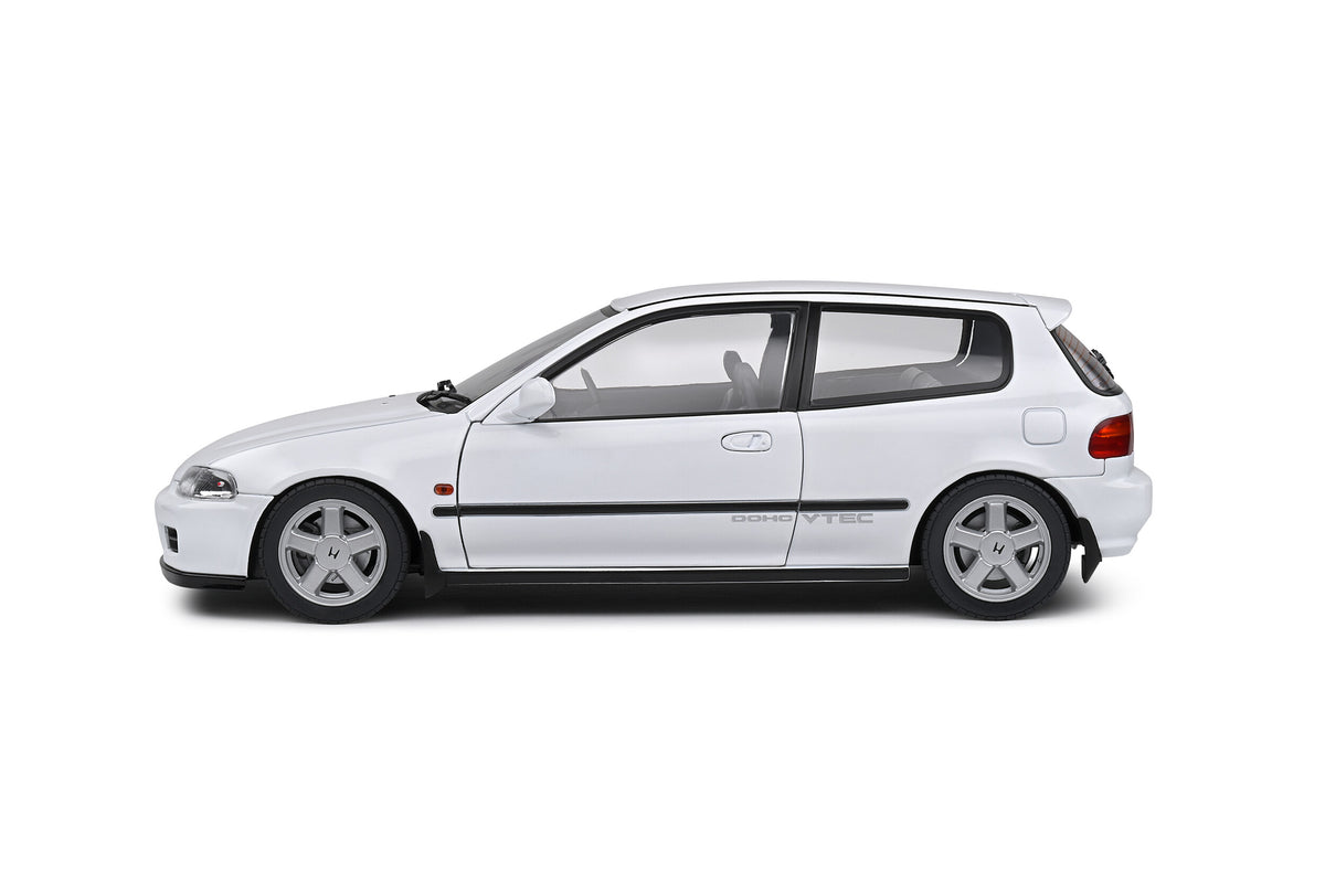 1991 Honda Civic (EG6), Frost White 1:18 Diecast – Fast Lane