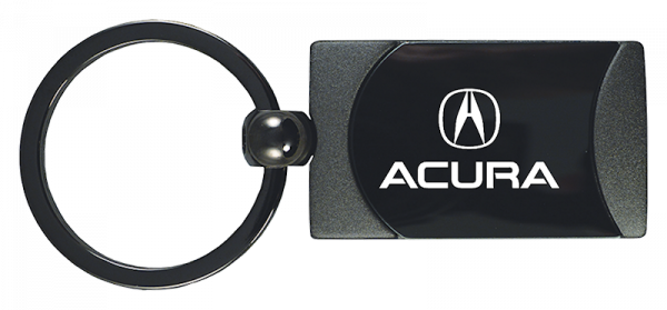Acura 2-Tone Rectangular Keychain