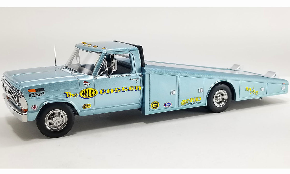 1970 Ford F-350 Ramp Truck - Malco Gasser 1:18 Diecast – Fast Lane