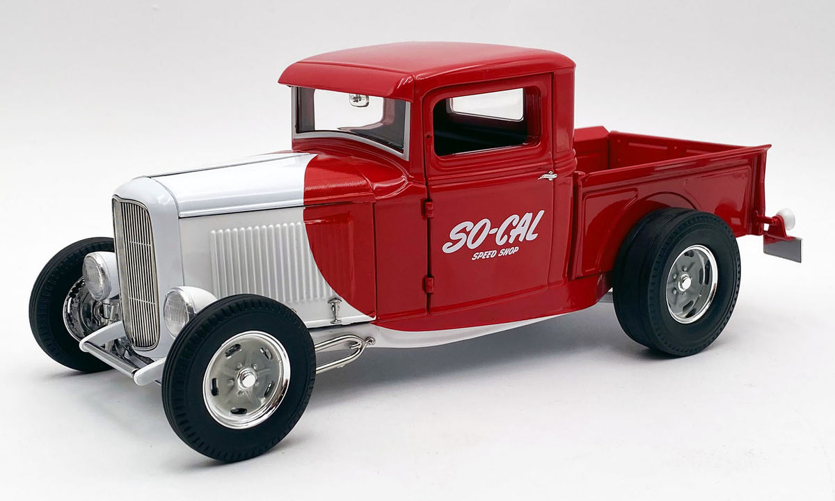 1932 Ford Hot Rod Pickup - So-Cal Speed Shop 1:18 Diecast – Fast