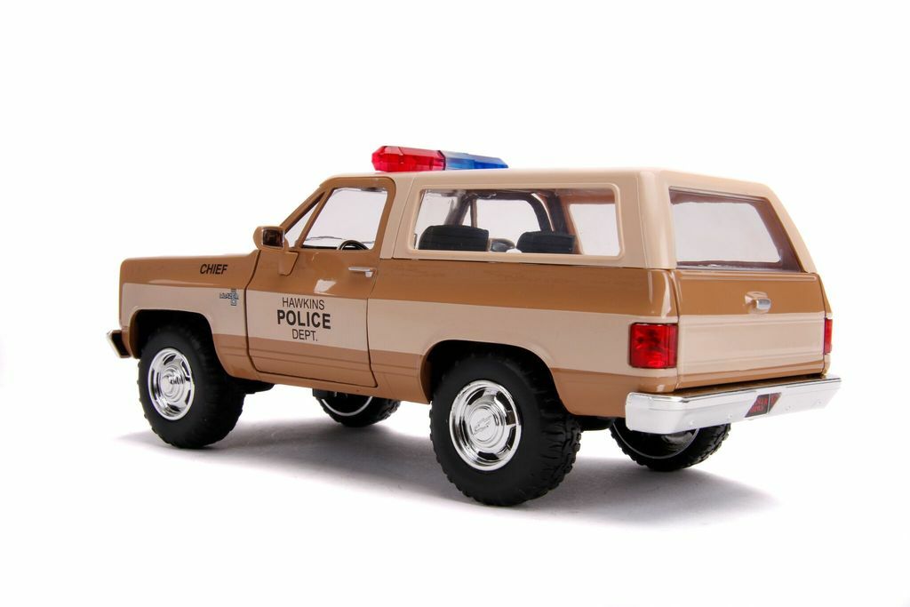 Hopper's Chevy Blazer from Stranger Things 1:24 Diecast