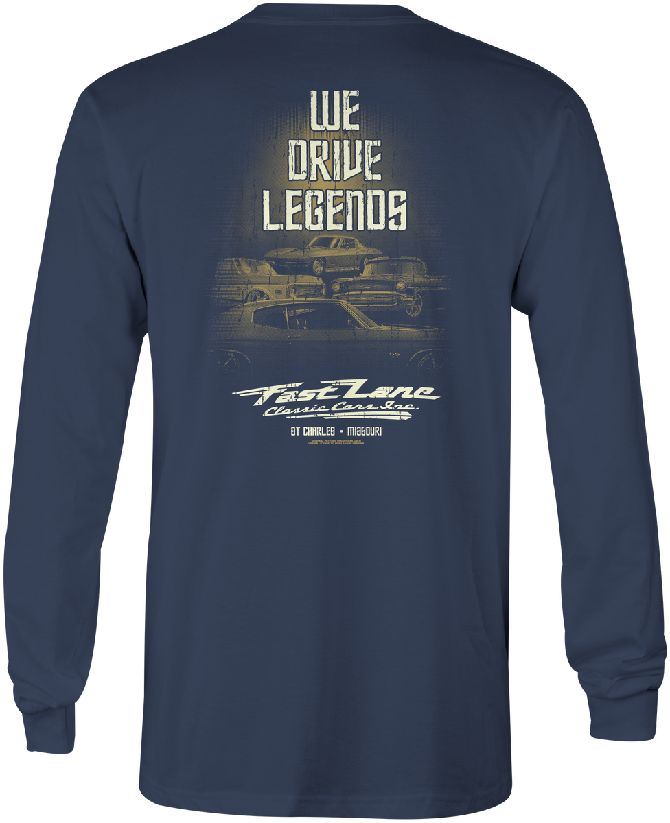 Fast Lane 'We Drive Legends' Long Sleeve T-Shirt – Fast Lane