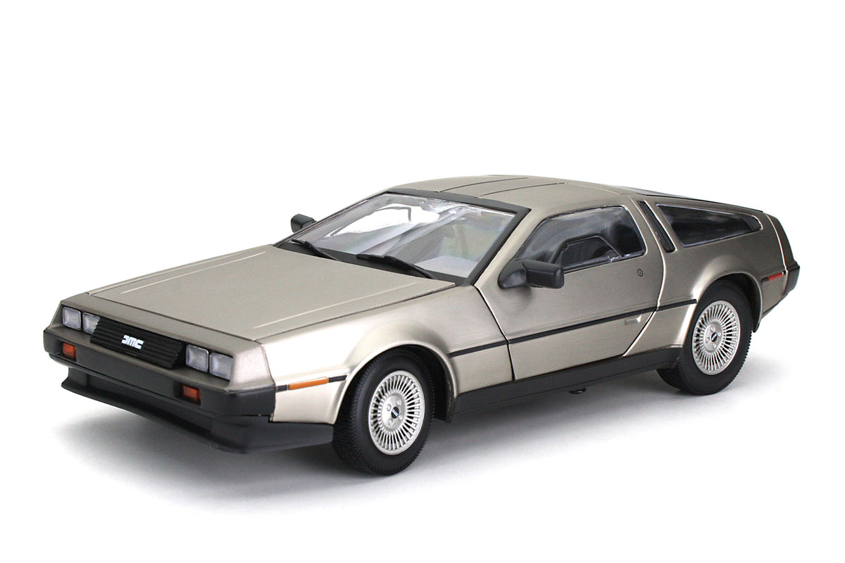 1981 De Lorean DMC 12 (Stainless Steel) 1:18 Diecast