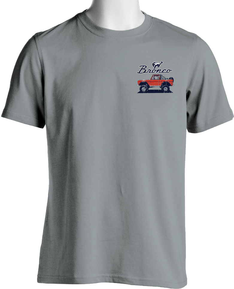 Motown 72 Bronco T-Shirt | Retro Ford Bronco Tee by Laid-Back USA 4XL