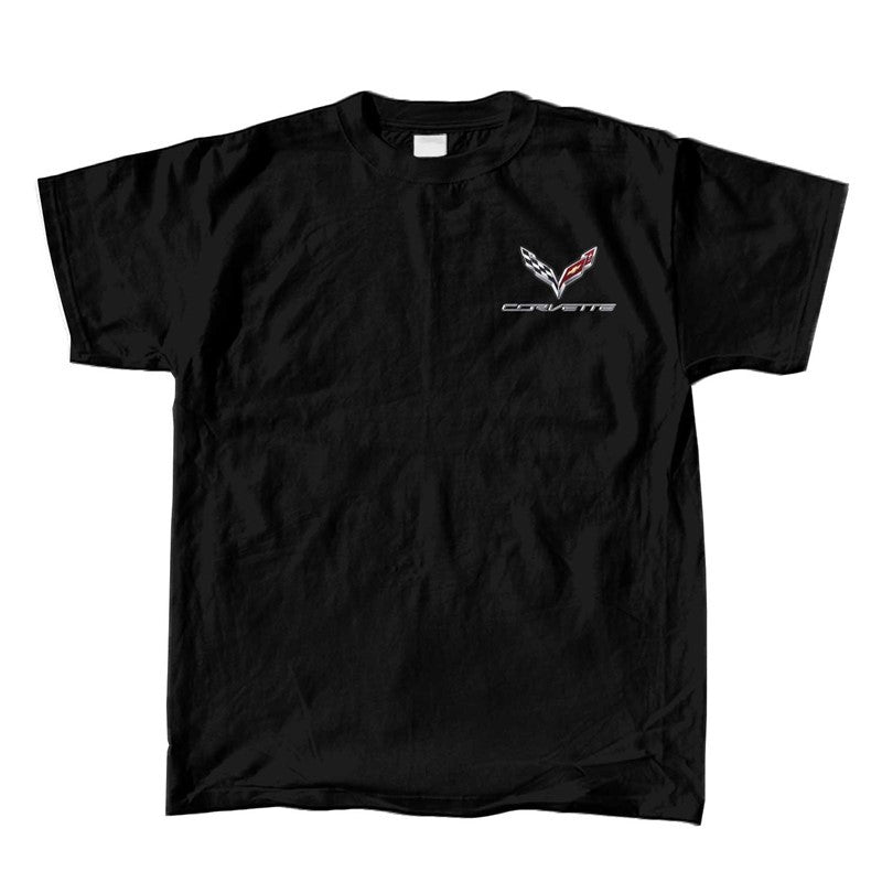 Corvette Emblem T-Shirt – Fast Lane Classic Cars