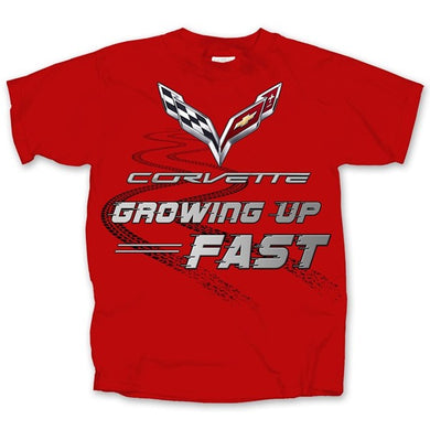 Chevrolet C7 Corvette Growing Up Fast Youth Short Sleeve T-Shirt