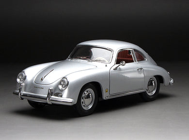 1957 Porsche 356A 1500 GS Carrera GT (Silver Metallic) 1:18 Diecast