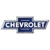 Chevy Logo Embossed Metal Sign