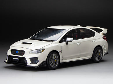 2018 Subaru WRX Sti (Crystal White Pearl) 1:18 Diecast