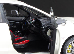 2018 Subaru WRX Sti (Crystal White Pearl) 1:18 Diecast