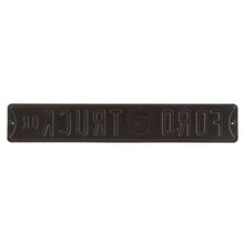 "Ford Truck Drive" Embossed Metal Street Sign