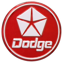 Dodge Chrysler Round Embossed Metal Magnet