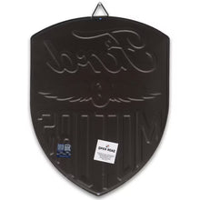 "Ford Motors" Shield Embossed Metal Sign
