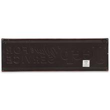 Jeep "Wave For Service" Horizontal Metal Sign