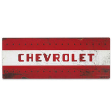 Chevy Tailgate Metal Sign