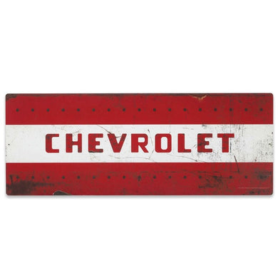Chevy Tailgate Metal Sign