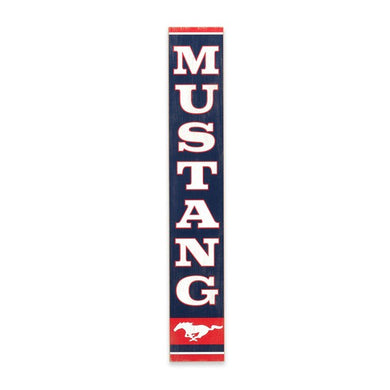 Ford Mustang Vertical Wood Sign