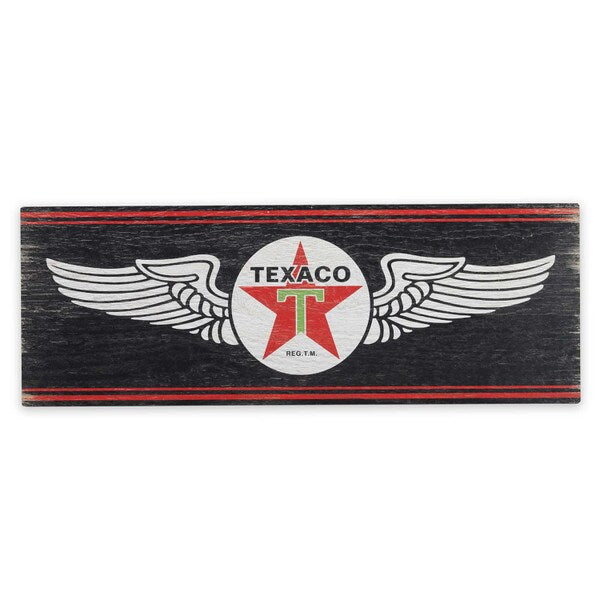 Texaco Wood Sign