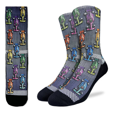 Formula Racing Grand Prix Active Fit Crew Socks