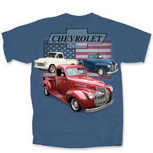 Vintage Chevy Truck Flag T-shirt