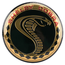 Shelby Cobra Button Embossed Metal Sign