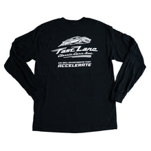 Fast Lane Black & White Logo Long Sleeve T-shirt