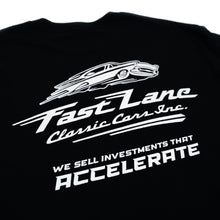 Fast Lane Black & White Logo Long Sleeve T-shirt