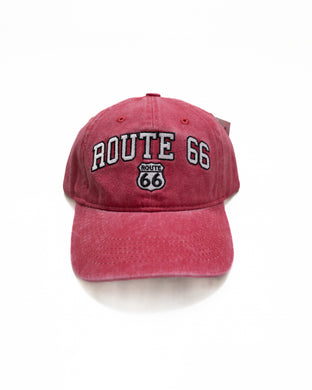 Route 66 Washed Hat - Watermelon