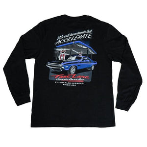 Fast Lane Mopar Gas Station Long Sleeve T-shirt