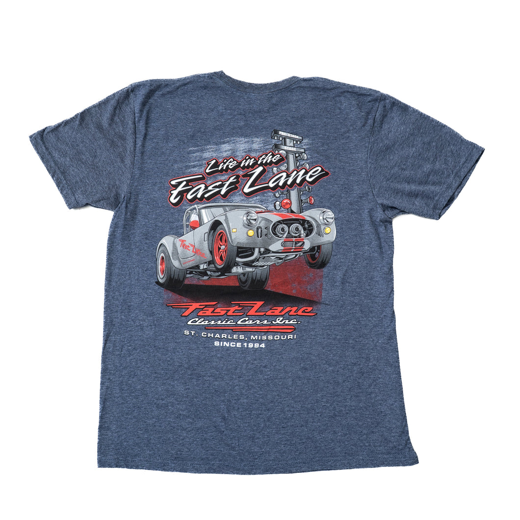 Fast Lane Drag Racing Cobra T-shirt