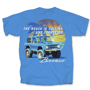 Bronco "The Beach is Calling" T-shirt