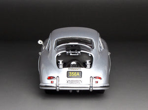 1957 Porsche 356A 1500 GS Carrera GT (Silver Metallic) 1:18 Diecast