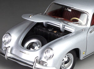 1957 Porsche 356A 1500 GS Carrera GT (Silver Metallic) 1:18 Diecast