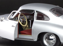 1957 Porsche 356A 1500 GS Carrera GT (Silver Metallic) 1:18 Diecast