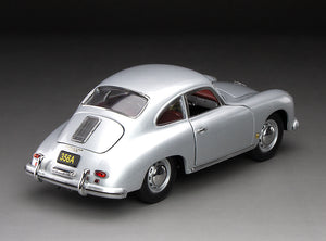 1957 Porsche 356A 1500 GS Carrera GT (Silver Metallic) 1:18 Diecast