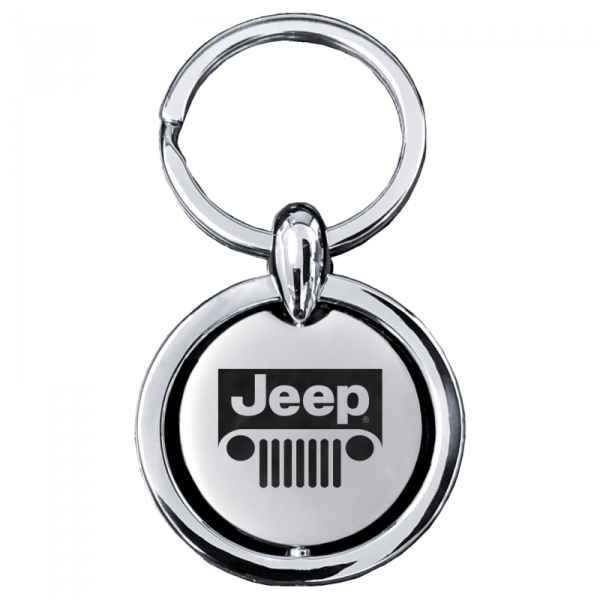 Jeep Grill Revolver Keychain