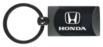 Honda 2-Tone Rectangular Keychain