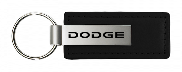 Dodge Leather Keychain