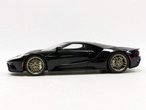 2017 Ford GT Black Heritage 50th Anniversary Edition US001-B 1:18 Diecast