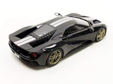 2017 Ford GT Black Heritage 50th Anniversary Edition US001-B 1:18 Diecast