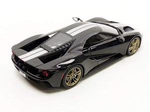 2017 Ford GT Black Heritage 50th Anniversary Edition US001-B 1:18 Diecast