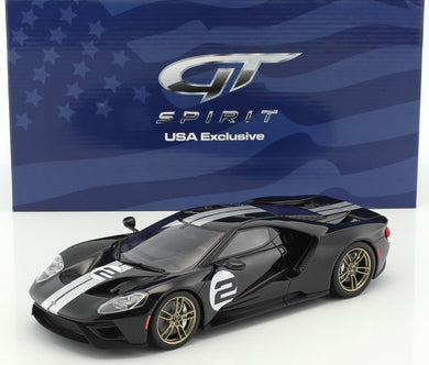 2017 Ford GT 50th Anniversary Edition Heritage #2 US001-#2 1:18 Diecast