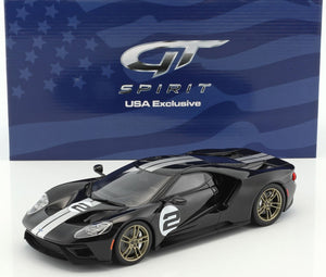 2017 Ford GT 50th Anniversary Edition Heritage #2 US001-#2 1:18 Diecast