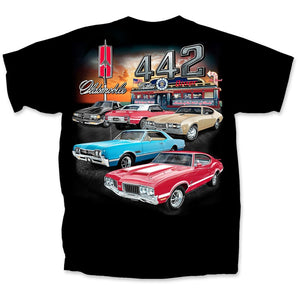 Oldsmobile 442 Diner T-shirt