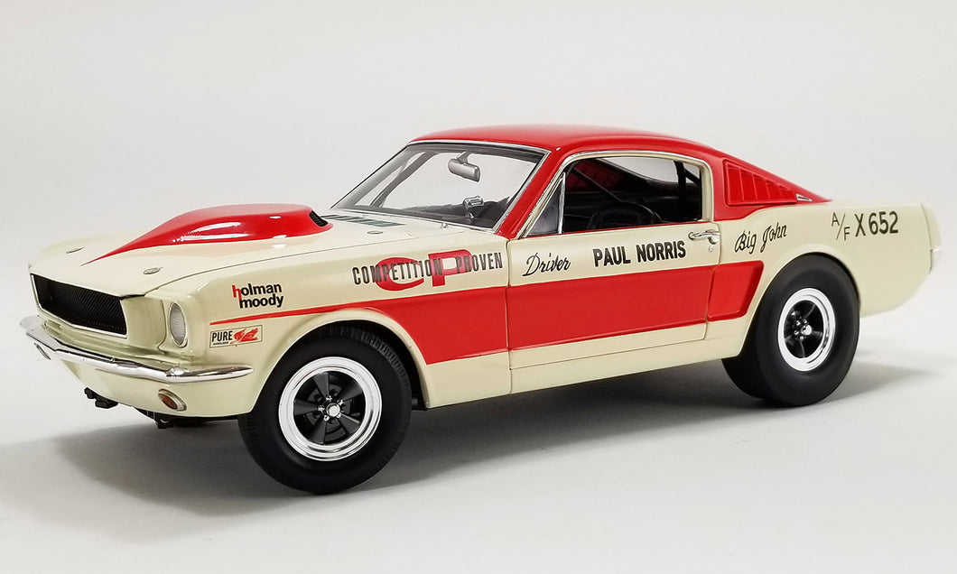 1965 Ford Mustang A/FX - Holman Moody, Paul Norris 1:18 Diecast – Fast Lane  Classic Cars