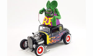 1932 Ford Blown 5 Window (w/ Rat Fink Figure) 1:18 Diecast