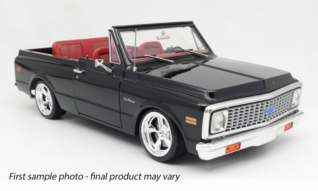 1972 Chevrolet Blazer 2WD Custom 1:18 Diecast