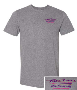 Fast Lane 30th Anniversary '90s Geometric Shapes T-shirt