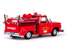 1965 Chevy C-20 Red Fire Truck Sunstar 1:18 Diecast