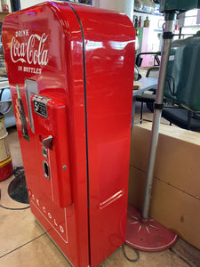Restored Vintage Coca Cola Vendo V-39 Vending Machine
